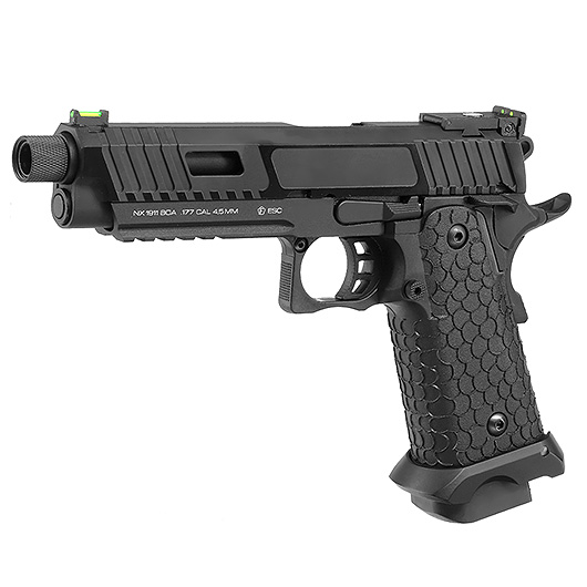 NxWerks NX1911 BOA CO2 Luftpistole Kal. 4,5mm BB Blowback Metallschlitten schwarz Bild 1