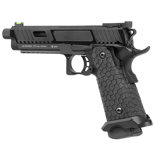 NxWerks NX1911 BOA CO2 Luftpistole Kal. 4,5mm BB Blowback Metallschlitten schwarz Bild 2