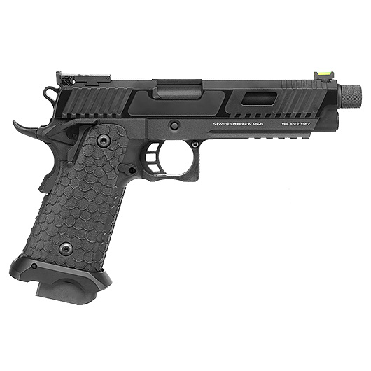 NxWerks NX1911 BOA CO2 Luftpistole Kal. 4,5mm BB Blowback Metallschlitten schwarz Bild 4