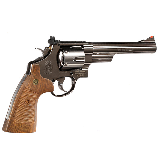 Smith & Wesson M29 Revolver 6,5 .44 Magnum CO2 4,5mm Diabolo hochglanzbrniert Bild 7