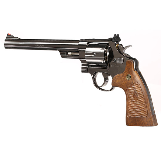 Smith & Wesson M29 Revolver 8 3/8 .44 Magnum CO2 4,5mm Diabolo hochglanzbrniert Bild 2