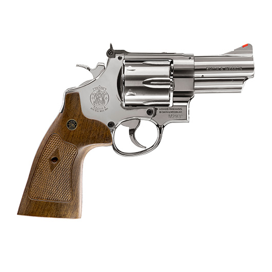 Smith & Wesson M29 Revolver 3 Zoll .44 Magnum CO2 4,5mm BB hochglanzbrniert Bild 2