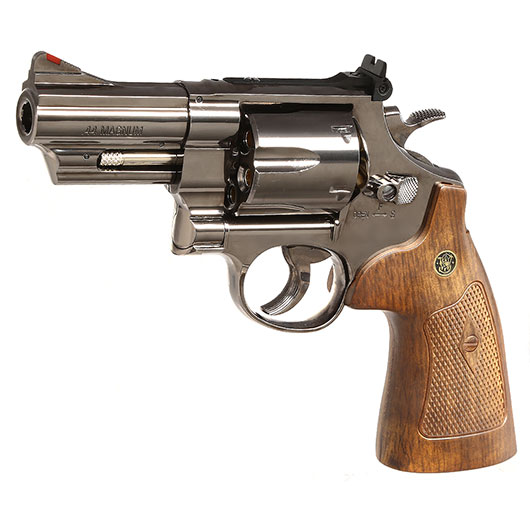 Smith & Wesson M29 Revolver 3 Zoll .44 Magnum CO2 4,5mm BB hochglanzbrniert Bild 1