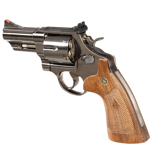 Smith & Wesson M29 Revolver 3 Zoll .44 Magnum CO2 4,5mm BB hochglanzbrniert Bild 2