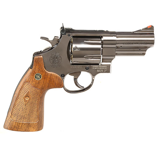 Smith & Wesson M29 Revolver 3 Zoll .44 Magnum CO2 4,5mm BB hochglanzbrniert Bild 4