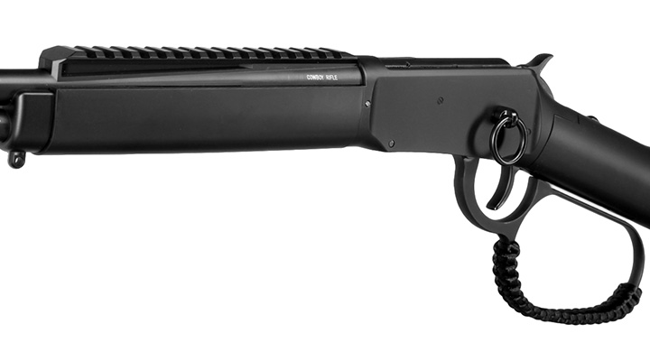 Legends Cowboy Rifle Renegade CO2-Luftgewehr Unterhebelspanner Kal. 4,5 mm BB schwarz inkl. 10 Ladehlsen Bild 8