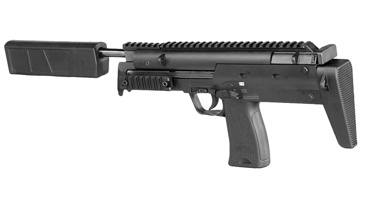 Heckler & Koch MP7 SD Knicklauf Luftpistole Kal. 4,5 mm Diabolo schwarz Bild 3