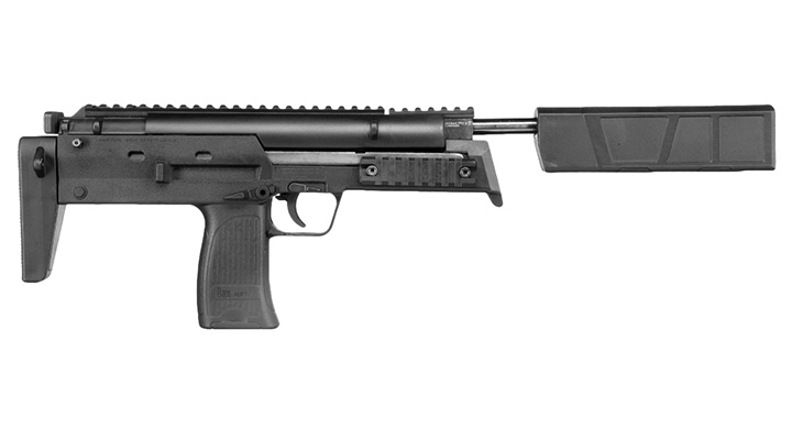 Heckler & Koch MP7 SD Luftpistole Kal. 4,5 mm Diabolo schwarz Bild 4