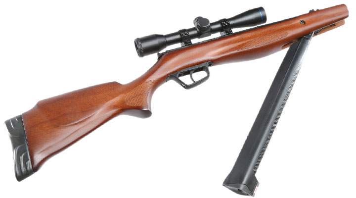Stoeger RX20 S3 Combo Luftgewehr Kal. 5,5 mm Diabolo Holzschaft inkl. Schalldmpfer u. Zielfernrohr 4x32 Bild 11