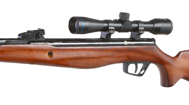 Stoeger RX20 S3 Combo Luftgewehr Kal. 5,5 mm Diabolo Holzschaft inkl. Schalldmpfer u. Zielfernrohr 4x32 Bild 5