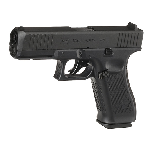 Glock 17 Gen5 CO2-Luftpistole Blowback Kal. 4,5mm Diabolo Metallschlitten schwarz Bild 1