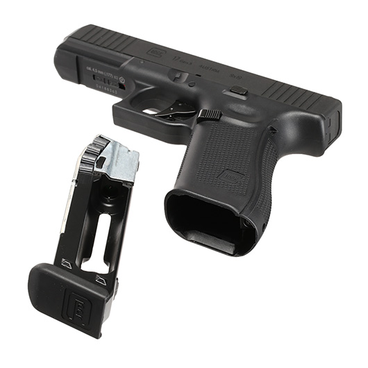 Glock 17 Gen5 CO2-Luftpistole Blowback Kal. 4,5mm Diabolo Metallschlitten schwarz Bild 4