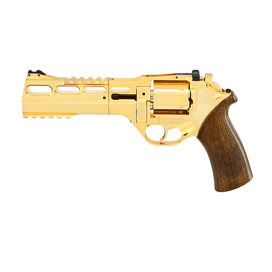 Chiappa Rhino 60DS CO2 Revolver 4,5mm BB 18k Gold beschichtet streng limitiert inkl. Waffenkoffer Bild 1