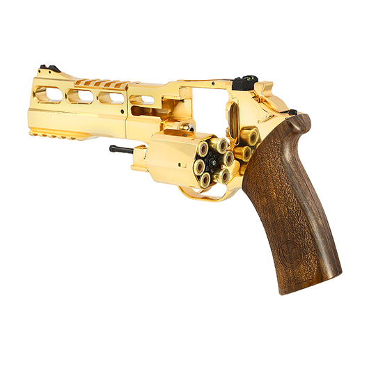 Chiappa Rhino 60DS CO2 Revolver 4,5mm BB 18k Gold beschichtet streng limitiert inkl. Waffenkoffer Bild 2