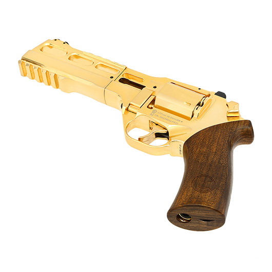 Chiappa Rhino 60DS CO2 Revolver 4,5mm BB 18k Gold beschichtet streng limitiert inkl. Waffenkoffer Bild 5