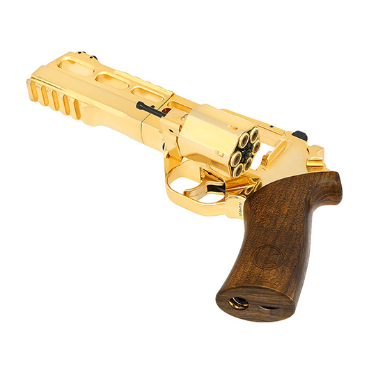 Chiappa Rhino 60DS CO2 Revolver 4,5mm BB 18k Gold beschichtet streng limitiert inkl. Waffenkoffer Bild 6