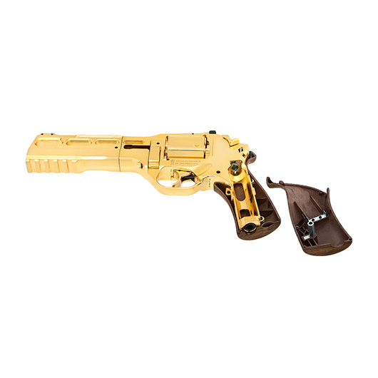 Chiappa Rhino 60DS CO2 Revolver 4,5mm BB 18k Gold beschichtet streng limitiert inkl. Waffenkoffer Bild 7