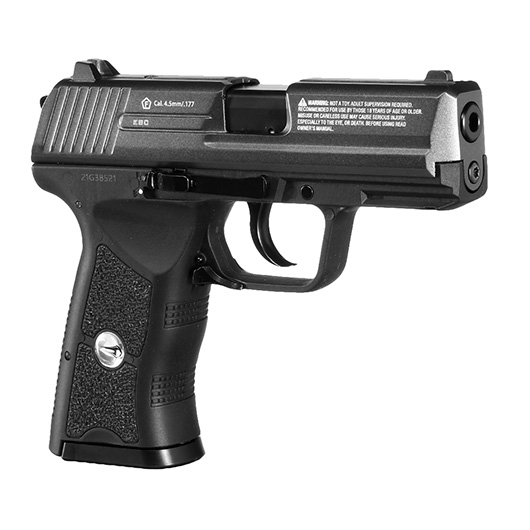 Borner W118 Special Force CO2 Luftpistole Kal. 4,5 mm BB Blowback titan mit Metallschlitten Bild 7