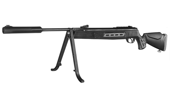 Hatsan 125 Sniper Knicklauf Luftgewehr Kal. 4,5 mm Diabolo schwarz inkl. Zweibein und Tragegurt Bild 8
