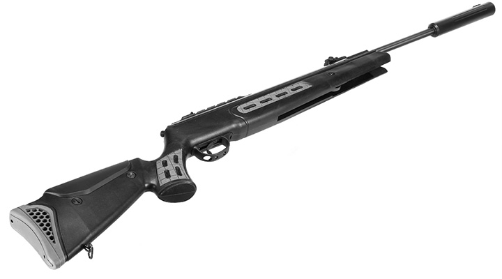Hatsan 125 Sniper Knicklauf Luftgewehr Kal. 4,5 mm Diabolo schwarz inkl. Zweibein und Tragegurt Bild 9