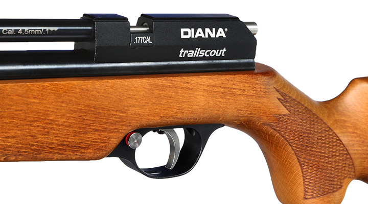 Diana Trailscout CO2-Luftgewehr Kal. 4,5mm Diabolo Holzschaft Bild 3