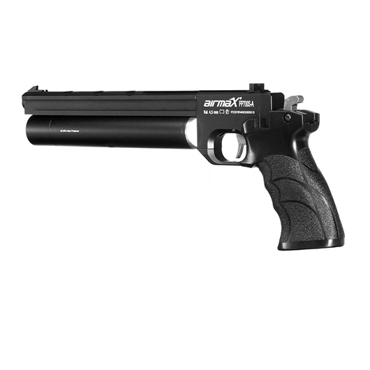 airmaX PP700S-A Pressluftpistole PCP Kal. 4,5 mm Diabolo schwarz Bild 2