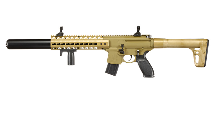 Sig Sauer MCX CO2 Luftgewehr 4,5mm Diabolo FDE