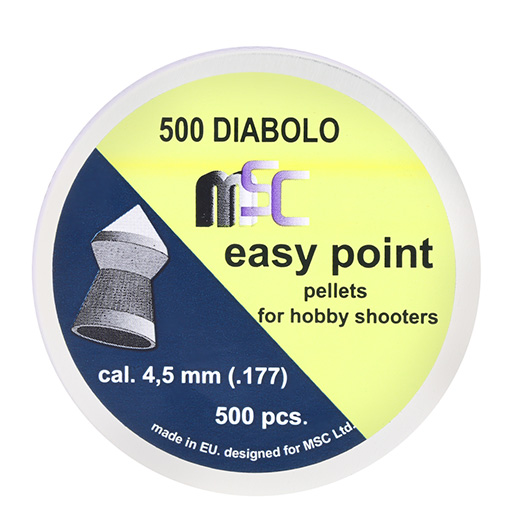 MSC Diabolo Easy Point Kal. 4,5 mm Spitzkopf 500er Dose Bild 3