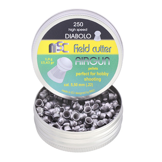 MSC Diabolo Field Cutter Kal. 5,5 mm Rundkopf 250er Dose