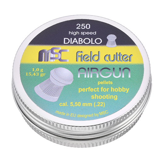 MSC Diabolo Field Cutter Kal. 5,5 mm Rundkopf 250er Dose Bild 1