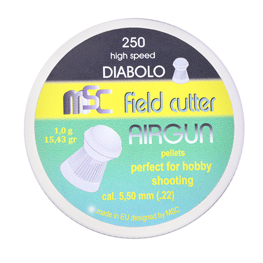 MSC Diabolo Field Cutter Kal. 5,5 mm Rundkopf 250er Dose Bild 3