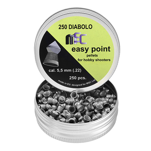 MSC Diabolo Easy Point Kal. 5,5 mm Spitzkopf 250er Dose