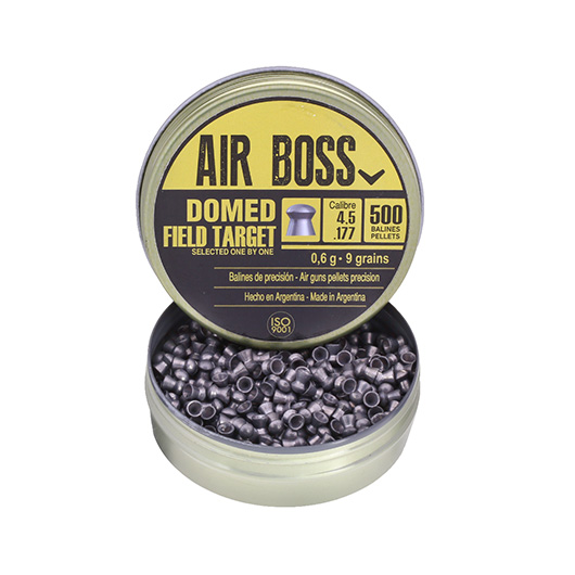 Air Boss Diabolo Domed Field Target Kal. 4,5 mm Rundkopf 500er Dose