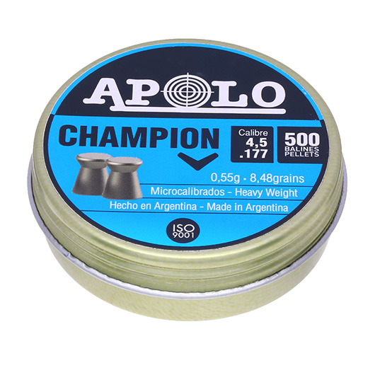 Apolo Diabolo Champion Kal. 4,5 mm Flachkopf 500er Dose Bild 1