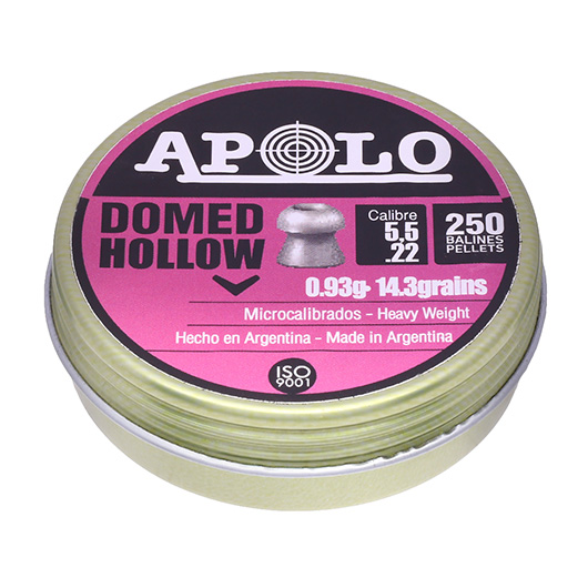 Apolo Diabolo Domed Hollow Kal. 5,5 mm Hohlspitz 250er Dose Bild 1