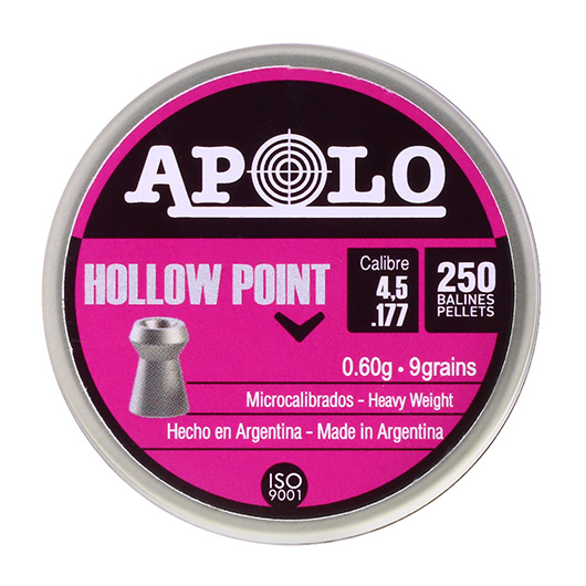 Apolo Diabolo Hollow Point Kal. 4,5 mm Hohlspitz 250er Dose Bild 3