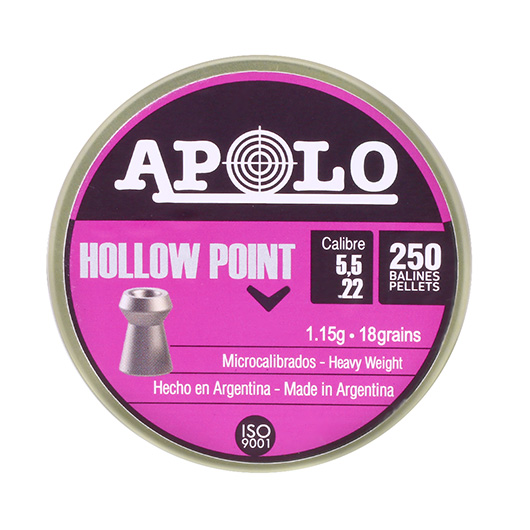 Apolo Diabolo Hollow Point Kal. 5,5 mm Hohlspitz 250er Dose Bild 3