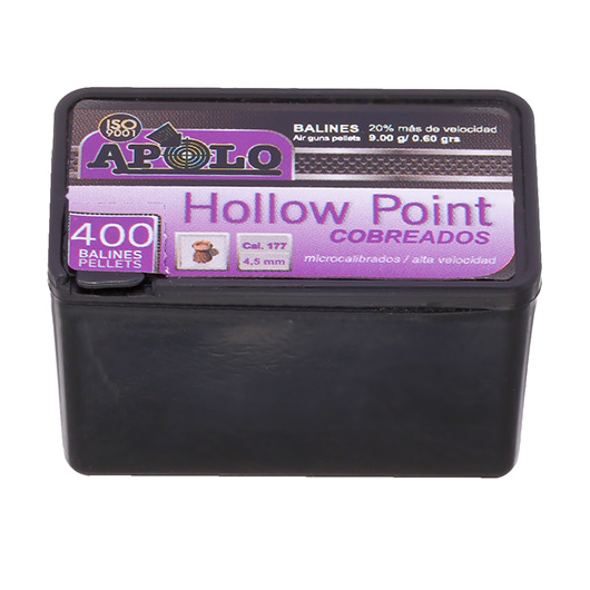 Apolo Diabolo Hollow Point Kal. 4,5 mm Hohlspitz 400er verkupfert Bild 1