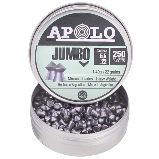 Apolo Diabolo Jumbo Kal. 5,5 mm Spitzkopf 250er Dose