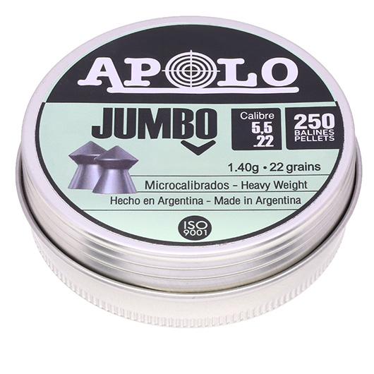 Apolo Diabolo Jumbo Kal. 5,5 mm Spitzkopf 250er Dose Bild 1