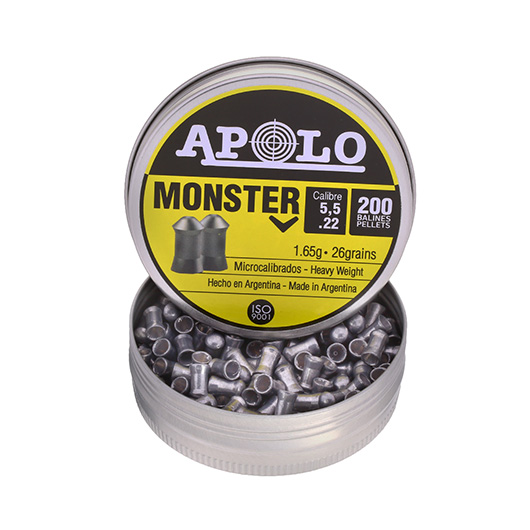 Apolo Diabolo Monster Kal. 5,5 mm Rundkopf 200er Dose