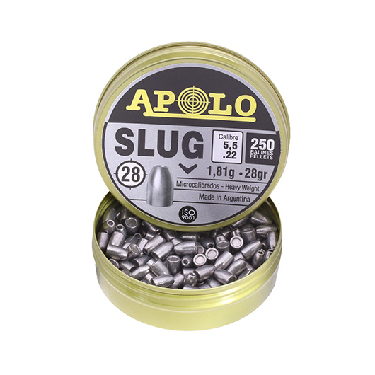 Apolo Diabolo Slug 28 Kal. 5,5 mm Hohlspitz 250er Dose