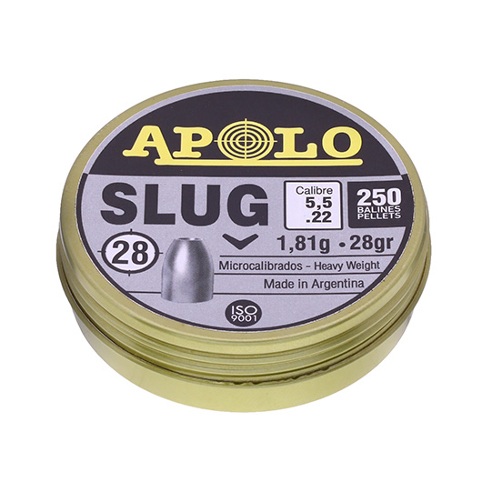 Apolo Diabolo Slug 28 Kal. 5,5 mm Hohlspitz 250er Dose Bild 1