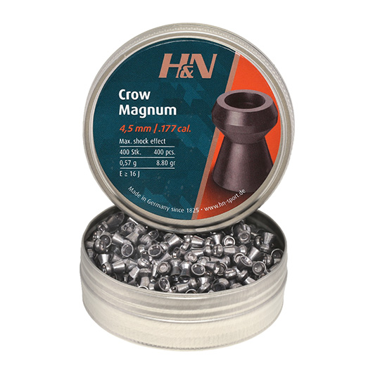 H&N Diabolos Crow Magnum Hohlspitze 4,5 mm 400 Stück