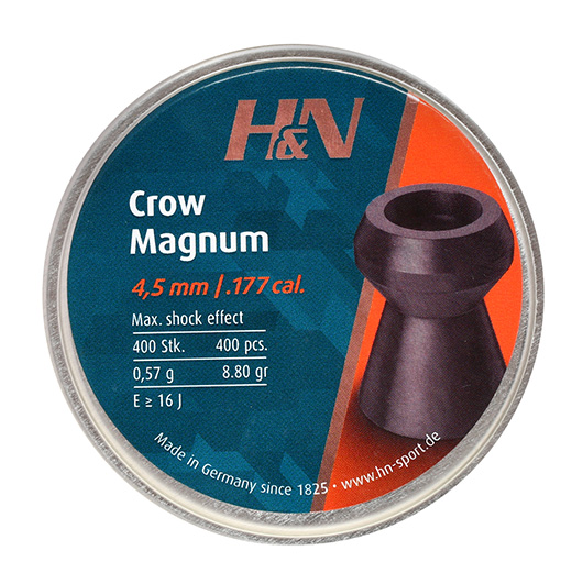 H&N Diabolos Crow Magnum Hohlspitze 4,5 mm 400 Stck Bild 3