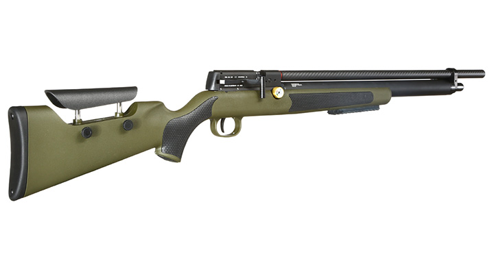 Diana XR200 PCP Pressluftgewehr Kal. 5,5 mm Diabolo mit 14-Schuss Magazin u. Twin-Shot-Tray oliv inkl. Waffenkoffer Bild 3
