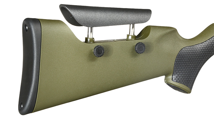 Diana XR200 PCP Pressluftgewehr Kal. 5,5 mm Diabolo OD Green mehrschssig inkl. Waffenkoffer Bild 5