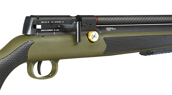 Diana XR200 PCP Pressluftgewehr Kal. 5,5 mm Diabolo mit 14-Schuss Magazin u. Twin-Shot-Tray oliv inkl. Waffenkoffer Bild 6