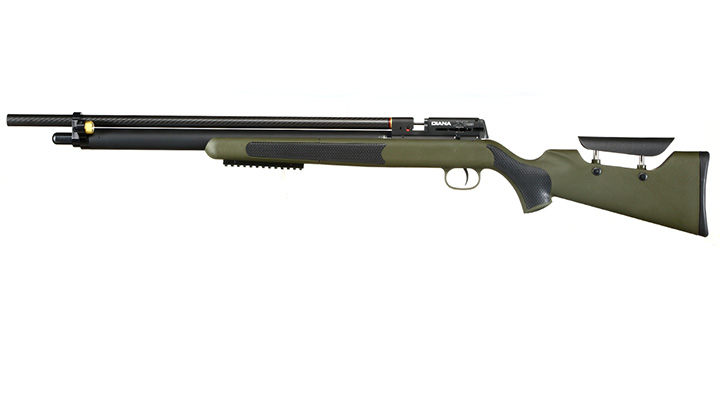 Diana XR200 PCP Pressluftgewehr Kal. 4,5 mm Diabolo OD Green mehrschssig inkl. Waffenkoffer