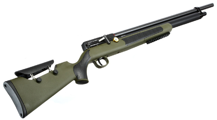 Diana XR200 PCP Pressluftgewehr Kal. 4,5 mm Diabolo mit 14-Schuss Magazin u. Twin-Shot-Tray oliv inkl. Waffenkoffer Bild 10